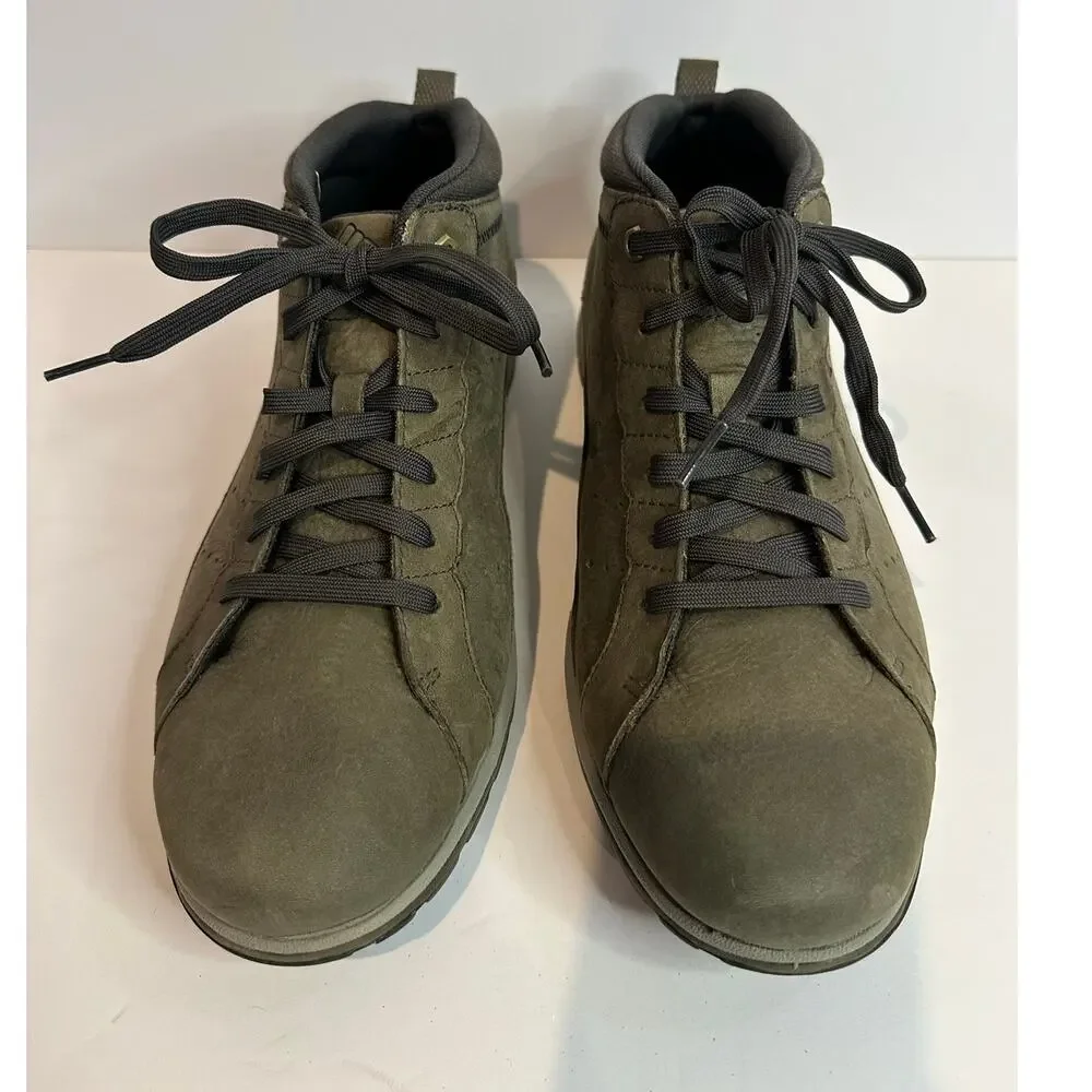 Columbia 3 Passes Chukka Boots Men's 11.5 Gray Suede Leather Casual Everyday